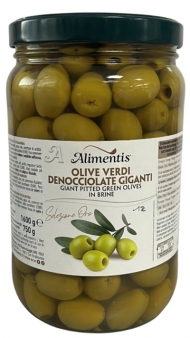 ALIM.VASO GR.1600 OLIVE VERDI GIGANTI DENOCCIOLATE